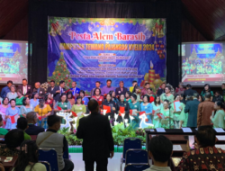 Hamputan Tewang Pajangan Sambut Sukacita Natal 2024