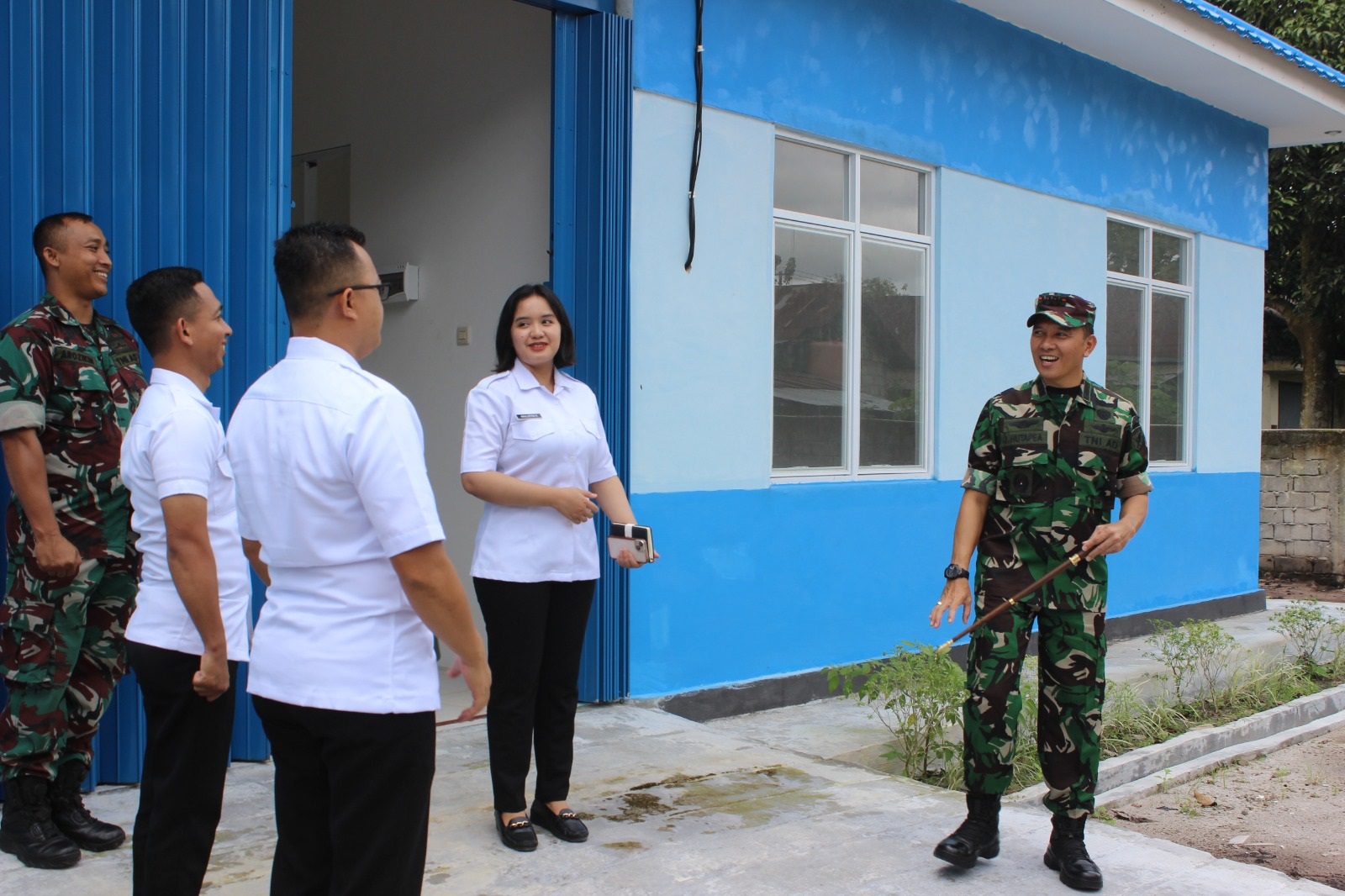 Dandim Palangka Raya Tinjau Kesiapan Program MBG
