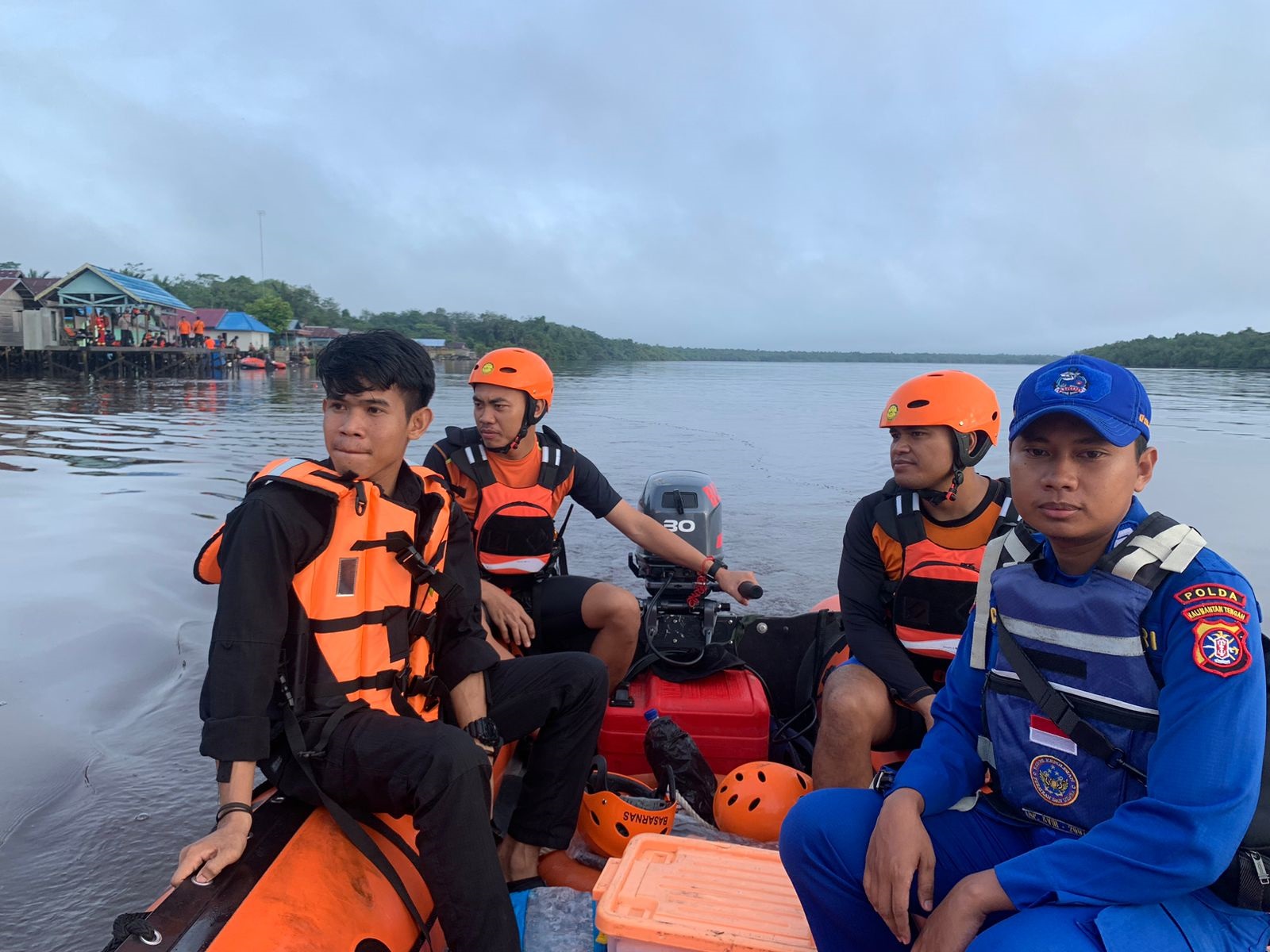 Pamit Mandi, Uneng Diduga Tenggelam di DAS Kapuas