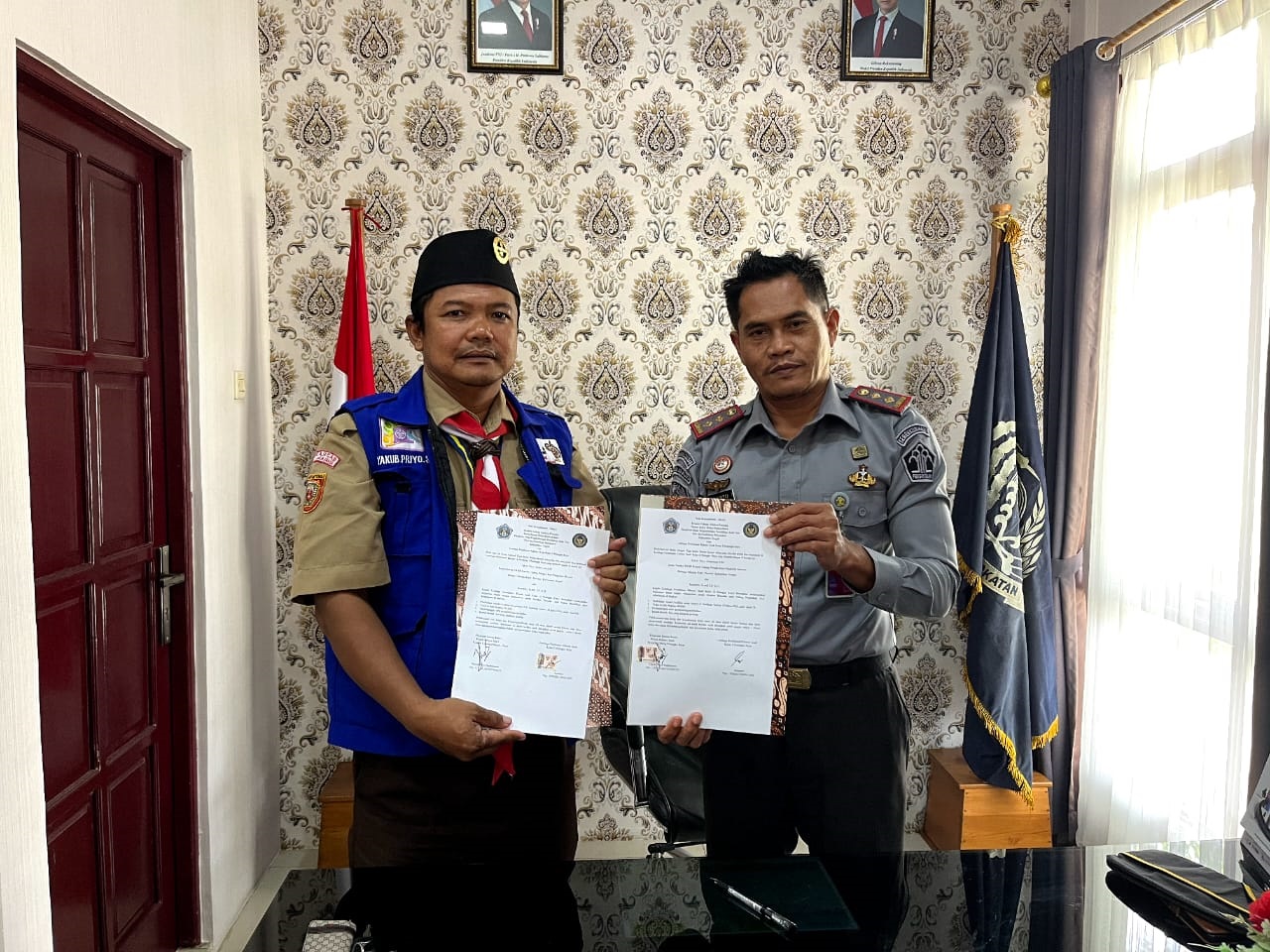 5 Tahun Sukses Pembinaan Pramuka, LPKA Perpanjang Kerjasama