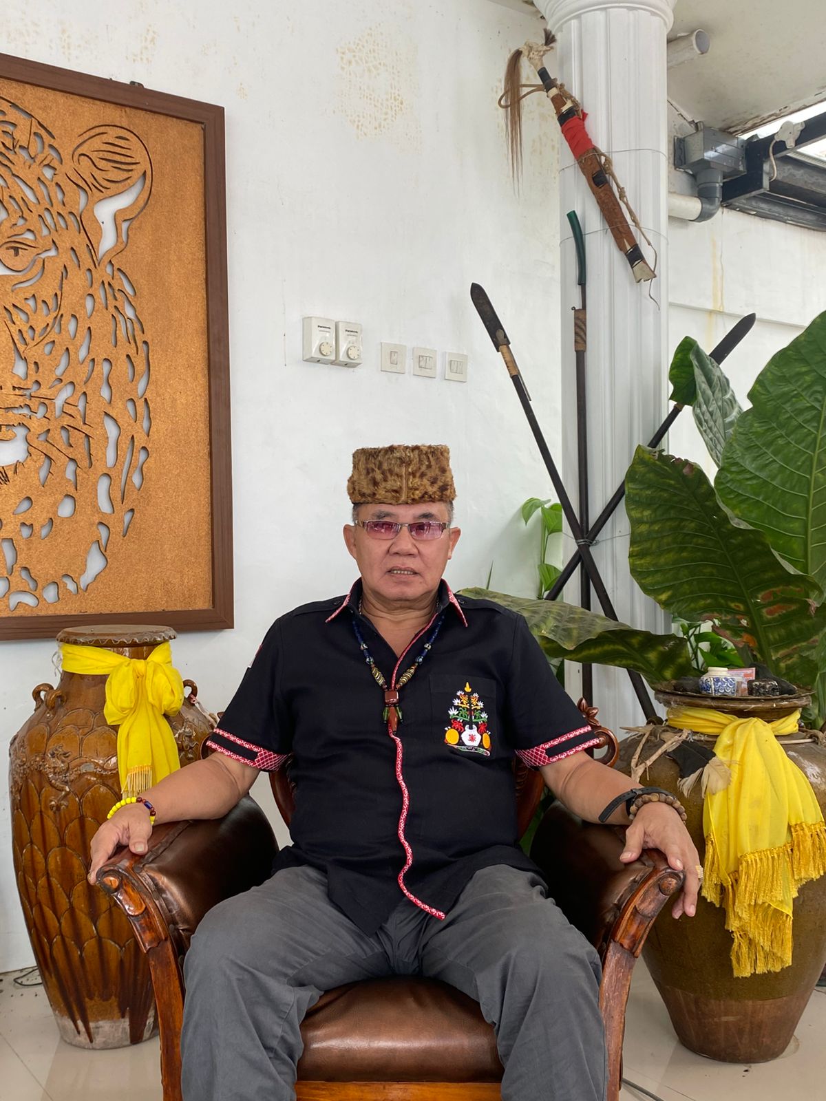 Ketua Harian DAD Kalteng Imbau Masyarakat Jaga Kondusifitas Pasca Pilkada