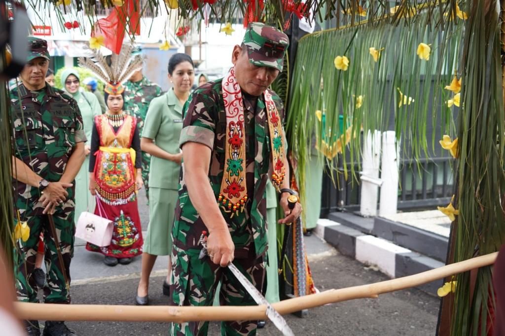 Kunker ke Kodim 1016, Danrem Ingatkan Olahraga Rutin