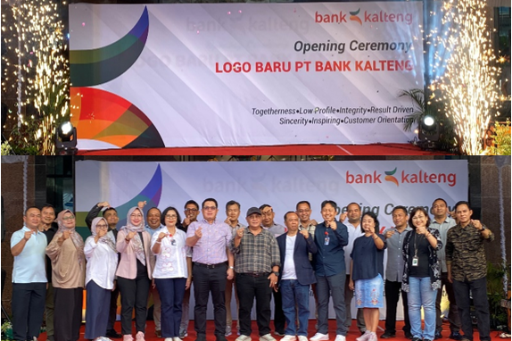 LOGO BARU BANK KALTENG -Wujud Semangat Baru Menuju Inovasi dan Pertumbuhan