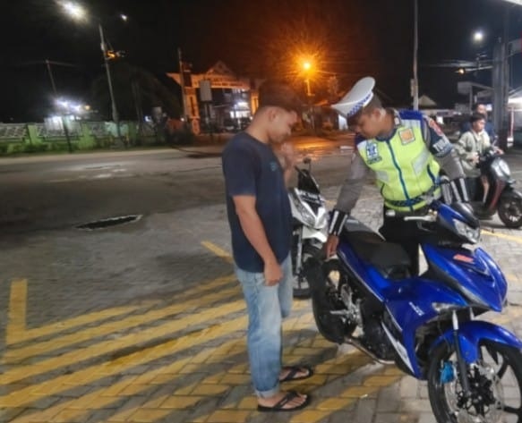 Satlantas Edukasikan Larangan Bali dan Knalpot Brong