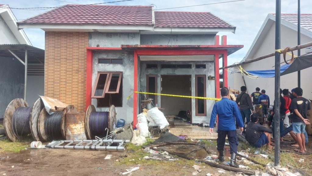 Rumah Terbakar di Jalan Kecipir, Diduga Korsleting Listrik