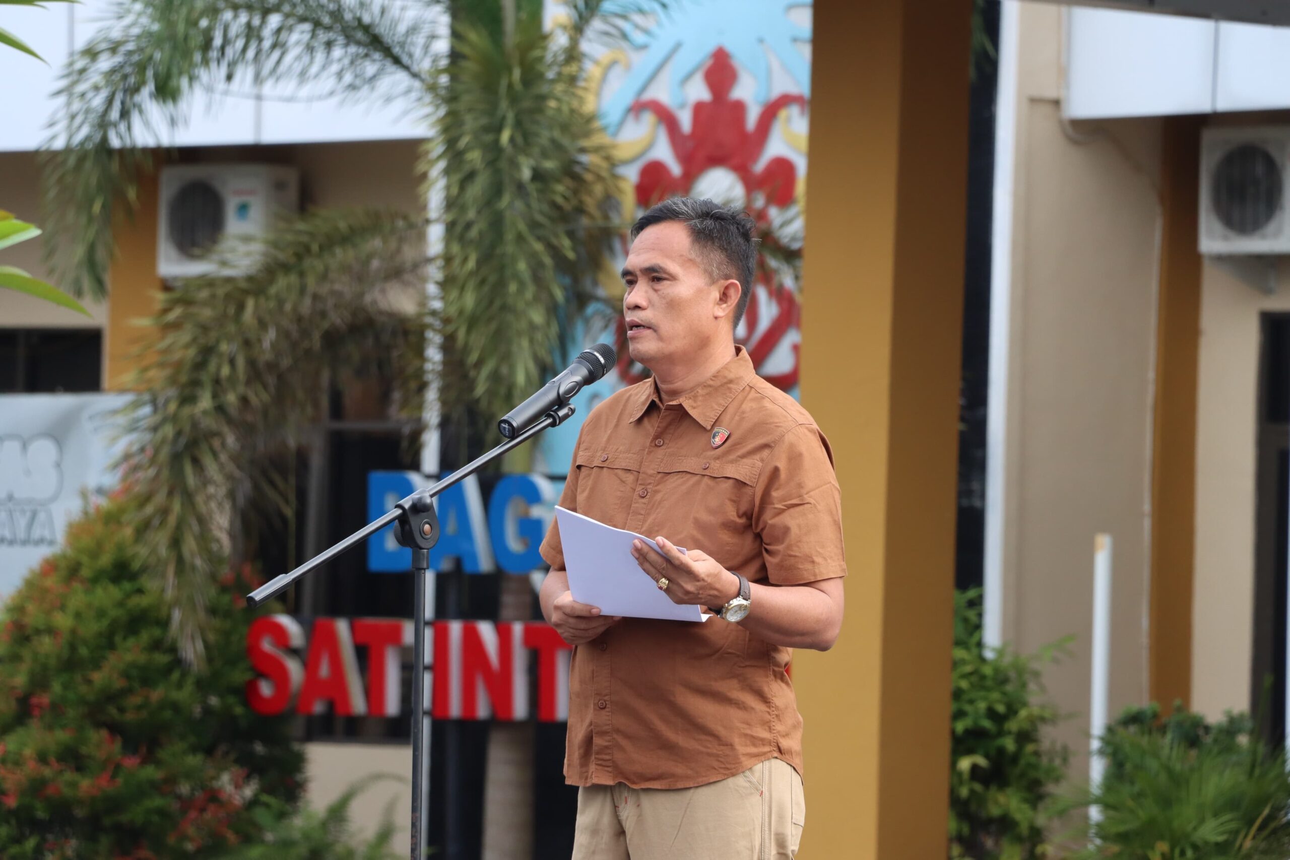 Kapolresta Palangka Raya Ingatkan Anggota Hindari Pelanggaran