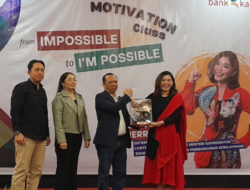 Merry Riana Beri Motivasi untuk Karyawan Bank Kalteng