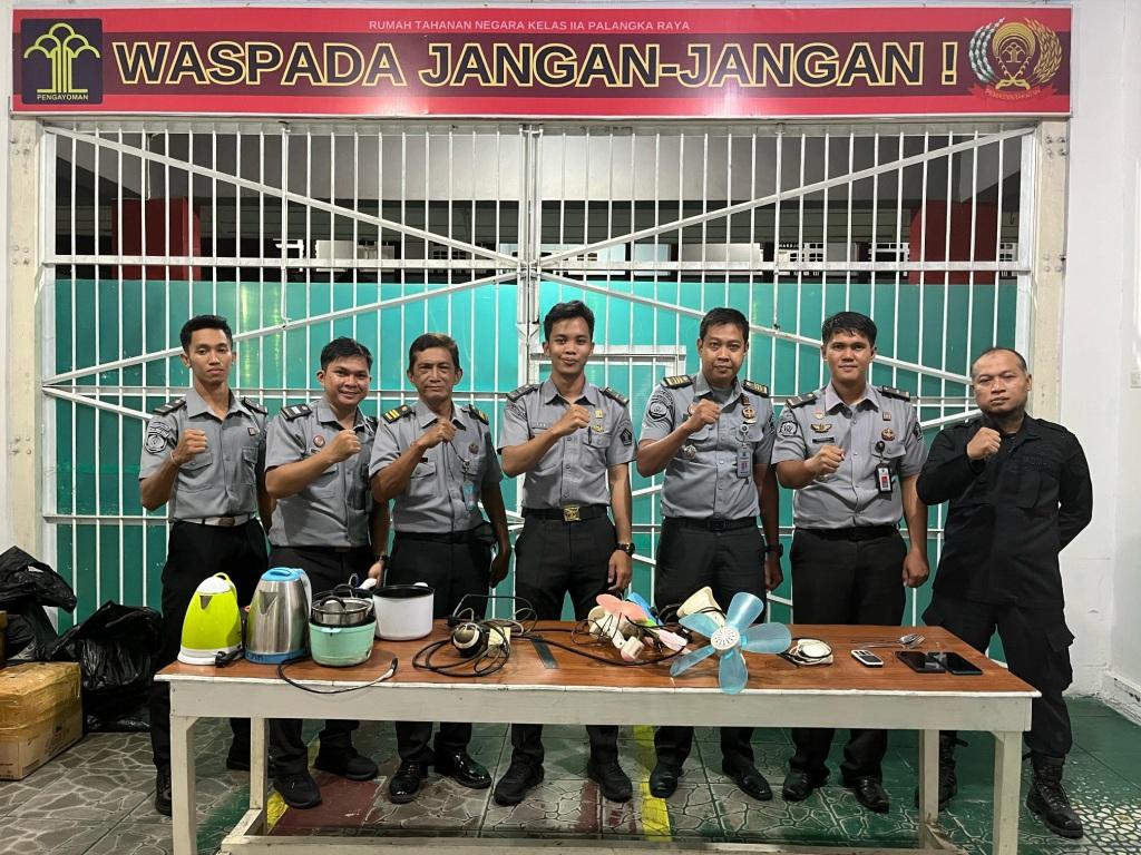 Geledah Sel Napi, Rutan Temukan Handphone dan Instalasi Listrik