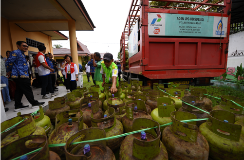 OPERASI PASAR LPG 3 KG-Sub Pangkalan Belum Diterapkan, HET Rp22.000