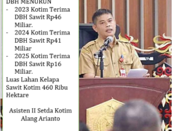 Pertumbuhan Sawit Kotim Minus 0,19 Persen