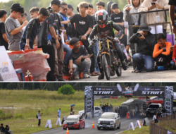 Sirkuit Sabaru Jadi Saksi Kemeriahan Borneo Drag Fest Season I