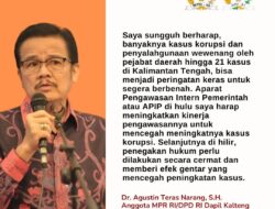 Kalteng Kasus Terbanyak Penyalahgunaan Wewenang