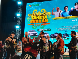 UNDIAN TAHETA BERKAH BANK KALTENG-Hadiah Utama Diraih Nasabah dari Sampit