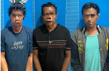 Sehari, Polresta Tangkap Tiga Pengedar Sabu