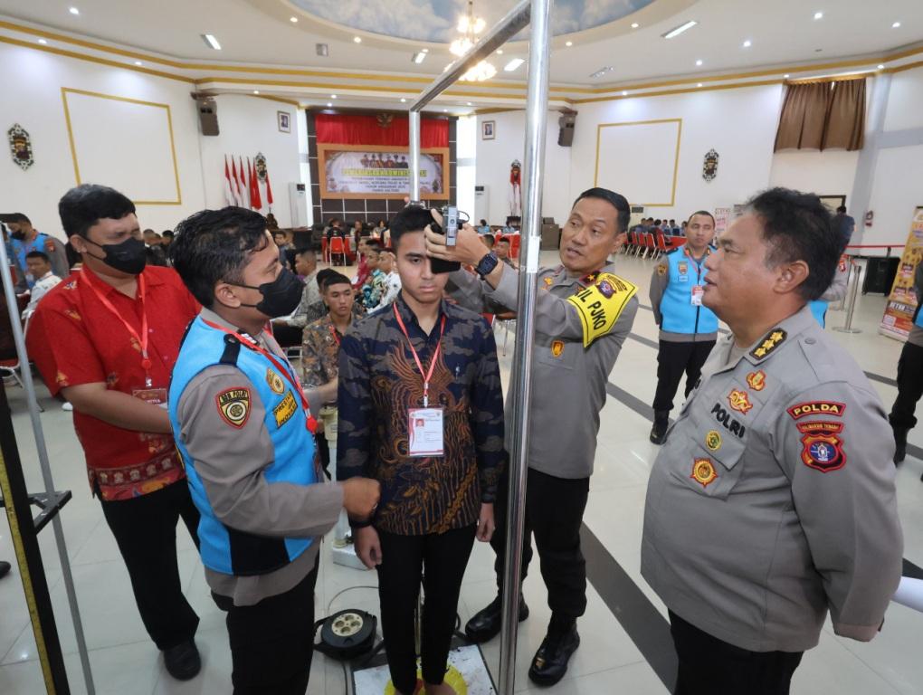 1.945 Pemuda-Pemudi Ikuti Seleksi Casis Polda Kalteng