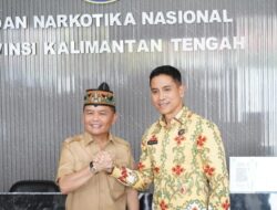 Gubernur Agustiar Sabran Sambangi BNNP Kalteng