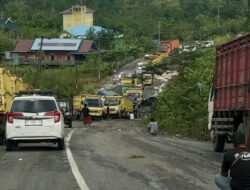 Ditemukan Truk PBS Beroperasi Malam Hari Jalan Bukit Liti-Kuala Kurun