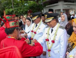 Bupati dan Wakil Bupati Seruyan Disambut Meriah di Kuala Pembuang
