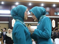 Aisyah Thisia Agustiar Sabran Lantik Norol Latifah Rizky Aditya Putra