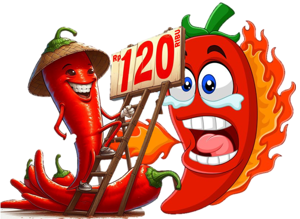 Hari Ke-7 Ramadan, Harga Cabai Makin Pedas