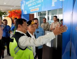 Gubernur Kalteng H Agustiar Sabran Tinjau Posko Pusat Angkutan Lebaran 2025