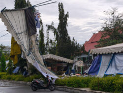 Angin Kencang Terjang Kota Palangka Raya