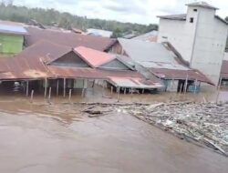 Kapuas, Barsel dan Gumas Banjir, 1050 KK Terdampak 2.661 Jiwa