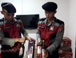 Ditsamapta Tindak Penjual Miras Bermobil Keliling di Acara Perkawinan