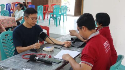 Peringati Hari Paskah, Gereja Katolik Santo Paulus Pangkalan Bun Gelar Aksi Donor Darah 