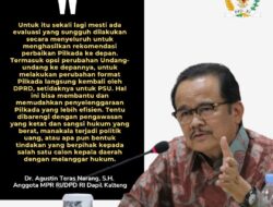 PSU Barut Harus Dikoordinasikan dengan Matang