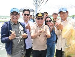 Gubernur Agustiar Sabran Komitmen Dukung Pembangunan Shrimp Estate Berkah di Desa Sei Raja Sukamara Hingga Jadi Kawasan Ekonomi Produktif
