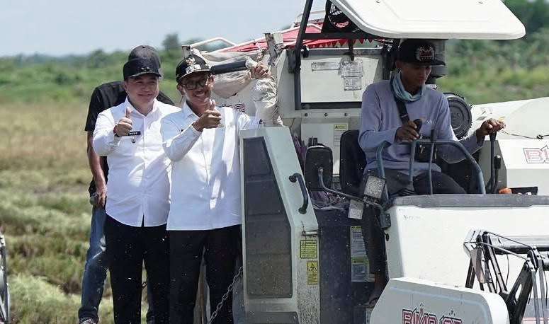 Pemkab Lamandau Komitmen Dukung Program Ketahanan Pangan