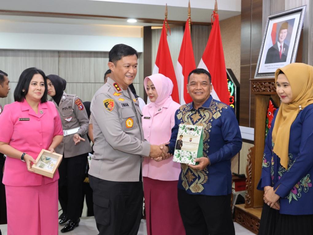 Polda Kalteng Gelar Kenal Pamit PJU dan Kapolres