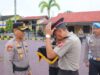 Kapolres Kobar Pimpin Upacara Kenaikan Pangkat