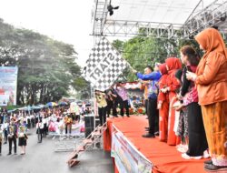 Meriahnya Pawai Budaya di Kapuas