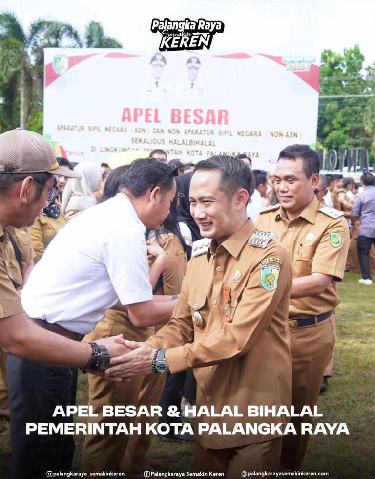 Fairid Naparin Ajak ASN dan Masyarakat Bersinergi Bangun Kota Palangka Raya Lebih Maju