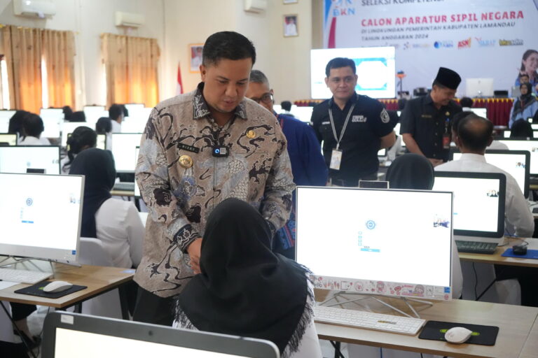 Bupati Lamandau Beri Semangat dan Motivasi Peserta Seleksi PPPK