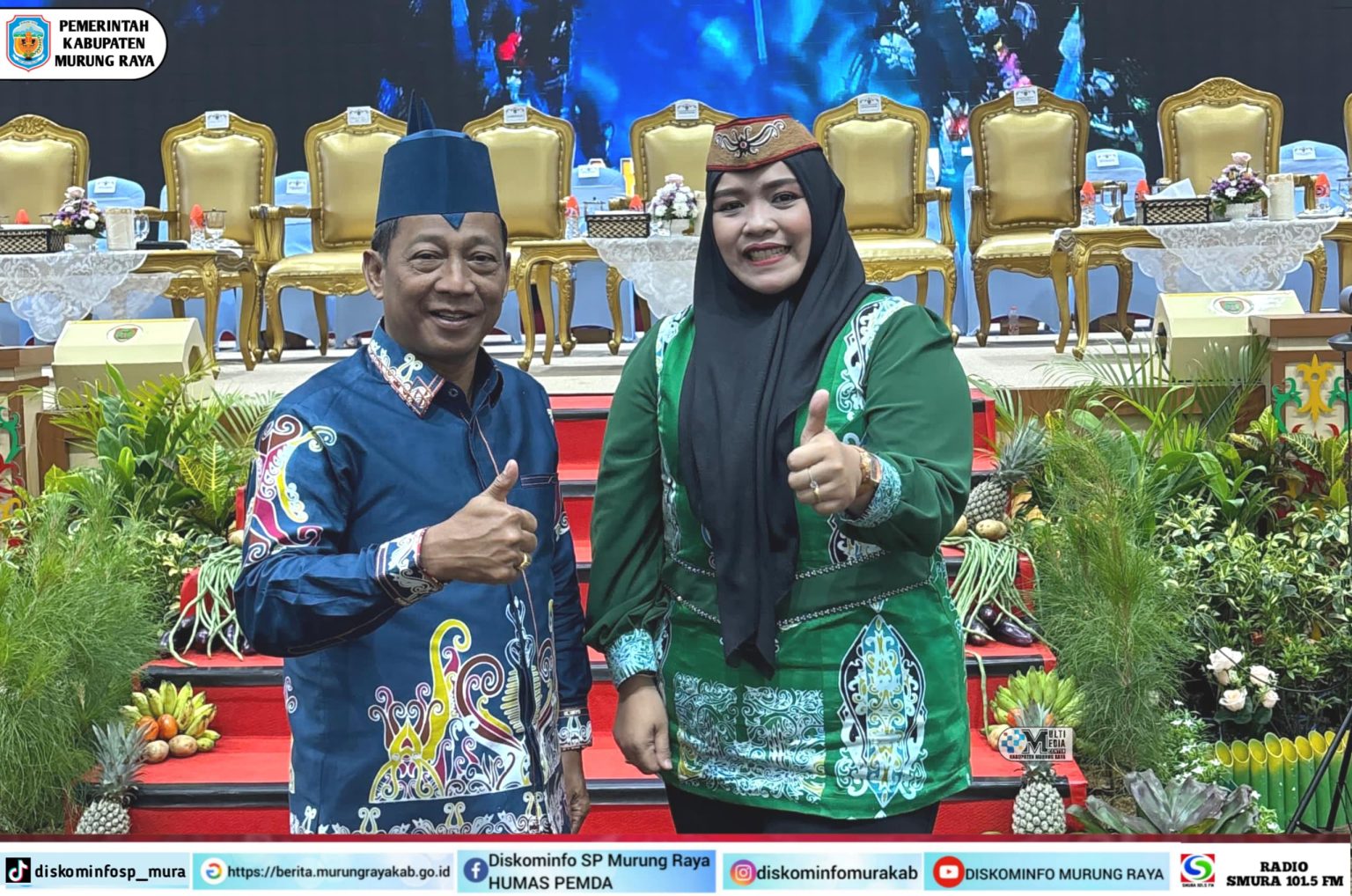 Bupati dan Waket DPRD Mura Hadiri Rakor Penyelenggaraan Pemdes