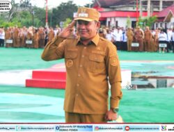 Wabup Mura Pimpin Apel Gabungan, Ingatkan Tekan Disiplin ASN