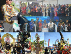 MERIAHNYA HARI JADI KE-68 KALTENG-Gubernur Buka Karnaval Budaya FBIM 2025