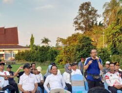 JOGING BERSAMA GUBERNUR-Muhammad Qodari: Agustiar Sabran Ini Ibarat Gabungan dari Jokowi dan Presiden Prabowo Subianto
