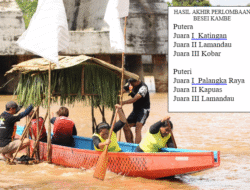 BESEI KAMBE-FBIM Hidupkan Olahraga Tradisional Dayak 