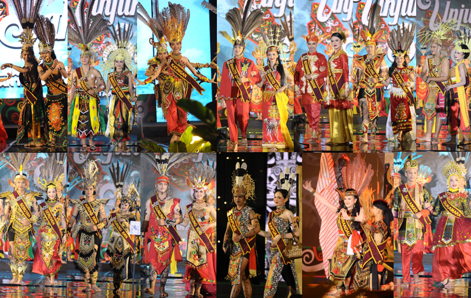 MERIAH DAN PENUH BUDAYA -Unjuk Bakat Jagau Nyai Kalteng Warnai FBIM 2025