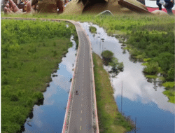 Jembatan Tumbang Nusa Diperbaiki