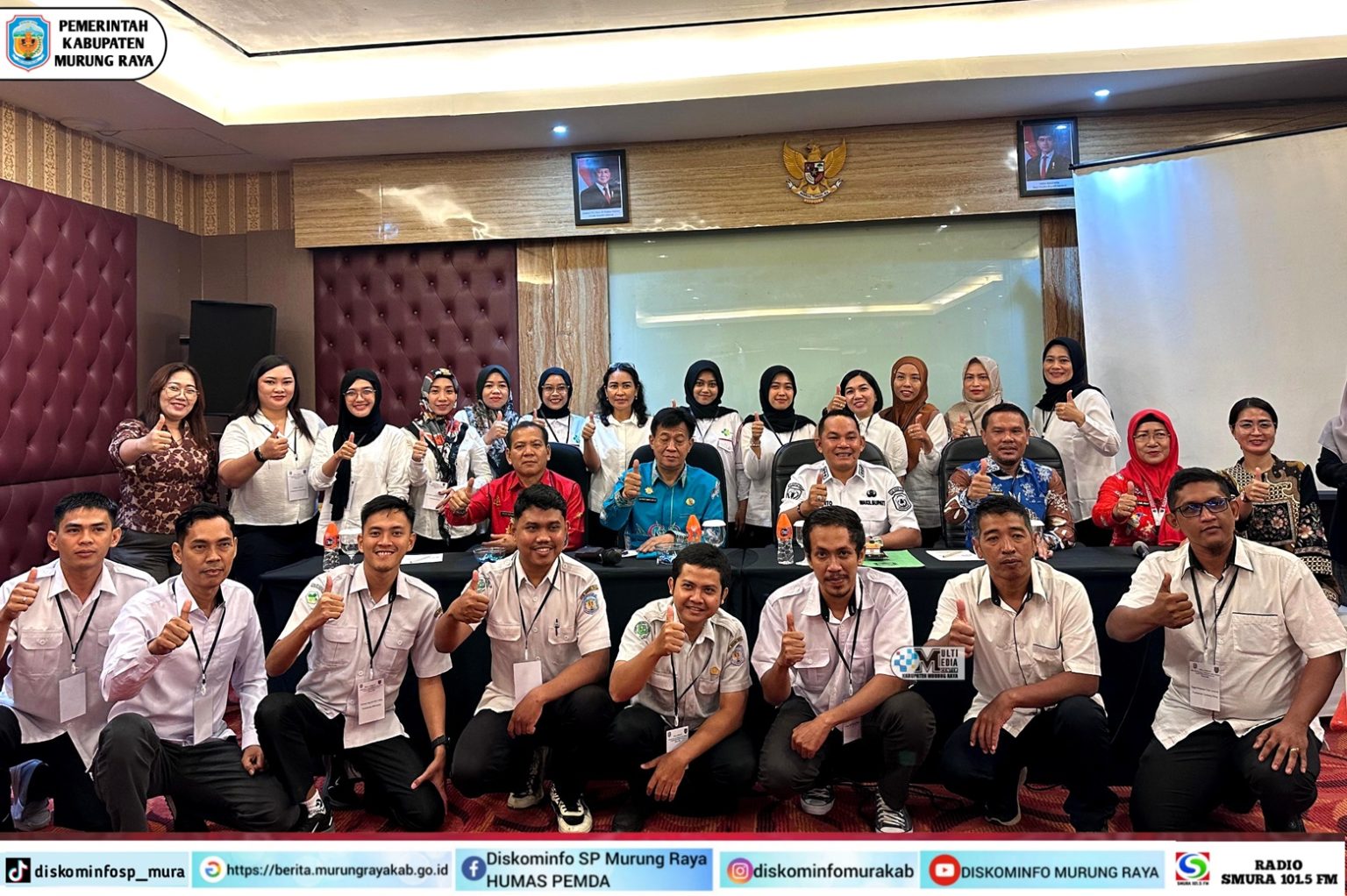 Wabup Mura Buka Pelatihan Pengelolaan Limbah Fasyankes