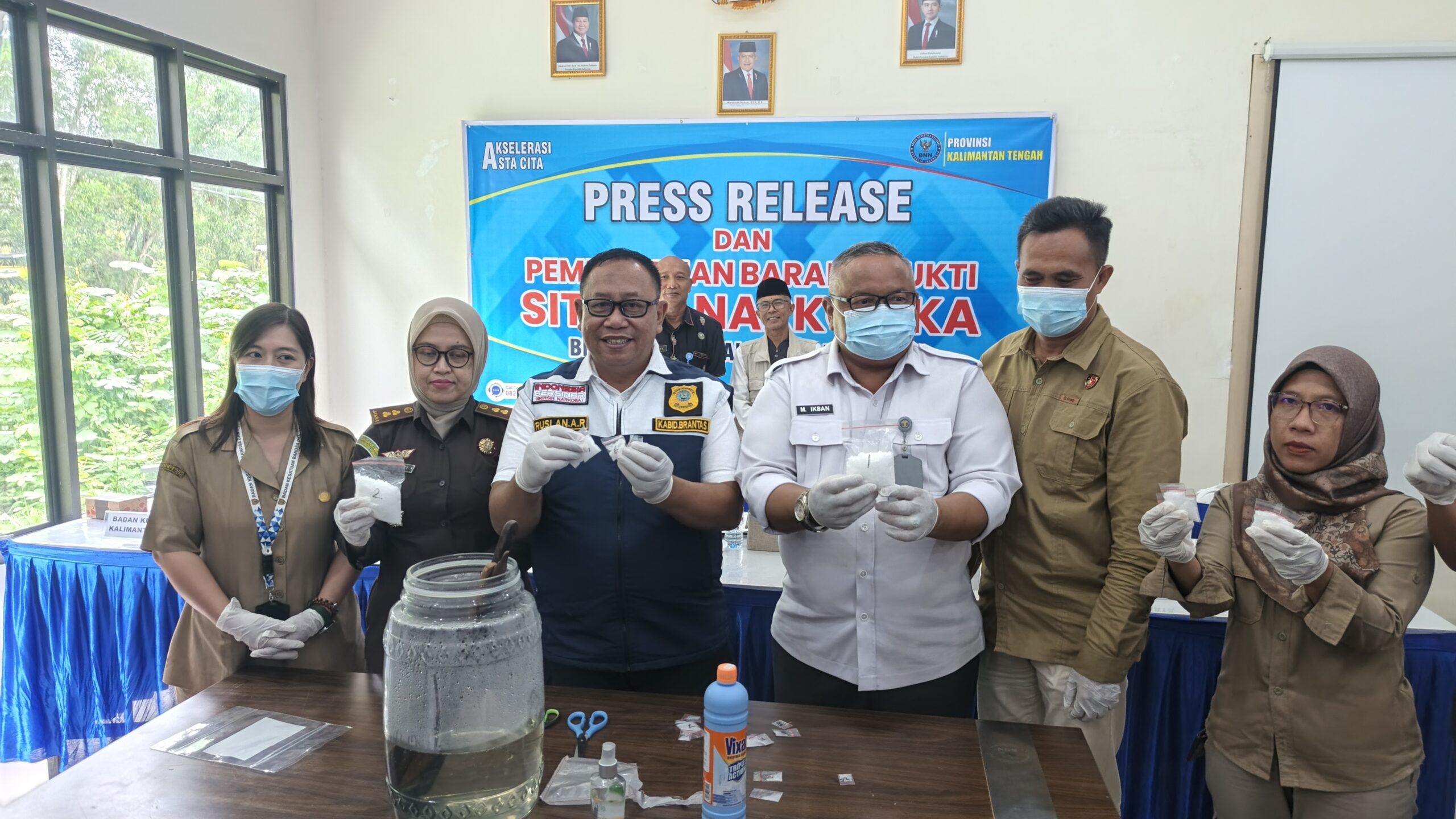 4 Napi Lapas Palangka Raya Ditangkap Kendalikan Narkoba dari dalam Jeruji