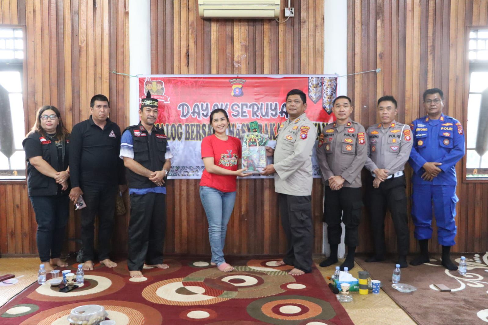 Komitmen Polres Seruyan Dukung Kelestarian Budaya Lokal Lewat Program Dayak Seruyan