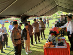 Gubernur Hadiri Apel Siaga Hadapi Ancaman Karhutla di Polda Kalteng