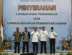 BPK Perwakilan Kalteng Serahkan LHP atas (LKPD, Bartim dan Seruyan Raih Opini WTP  
