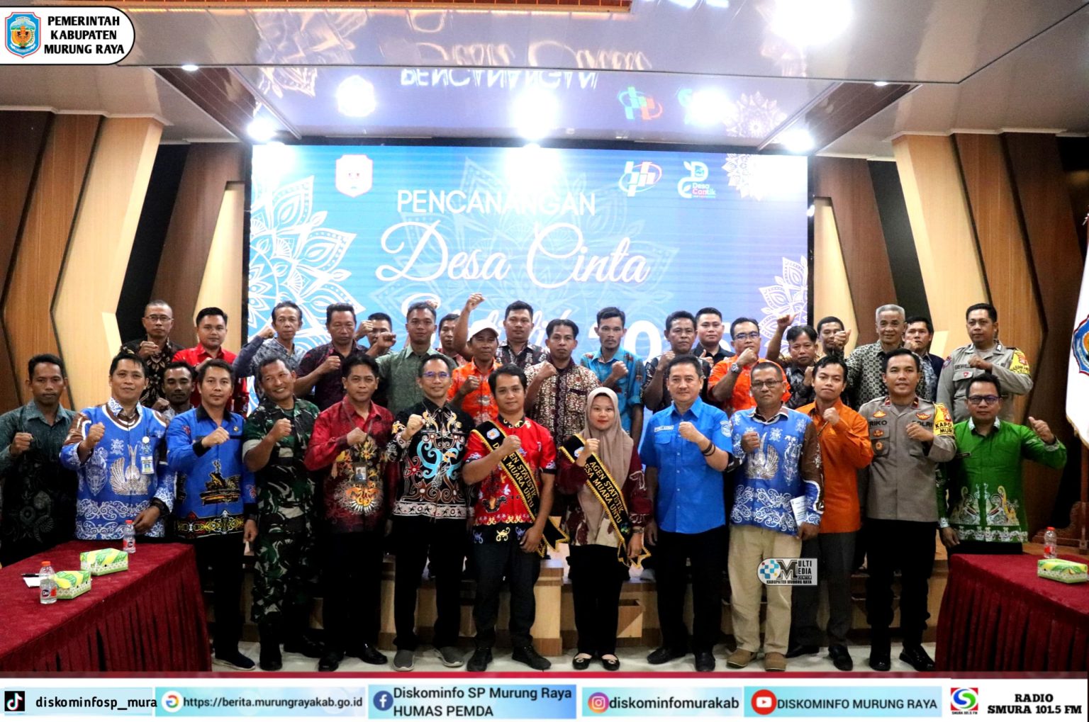 Pemkab Mura Canangkan Desa Cinta Statistik